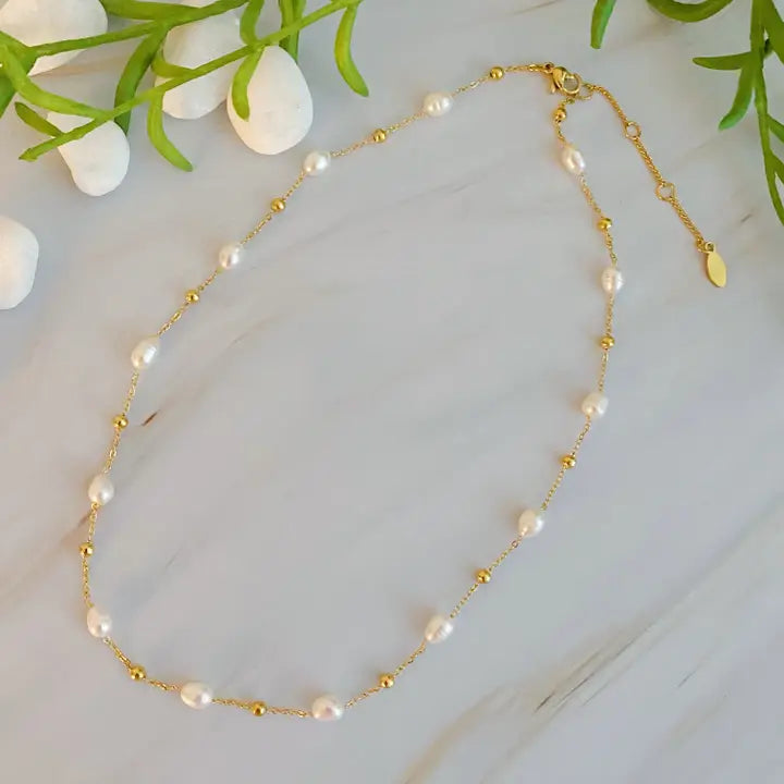 Pearl Chain Necklace