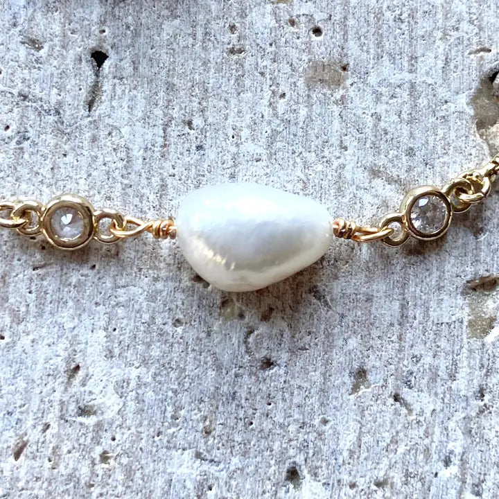 Pearl Slider Bracelet